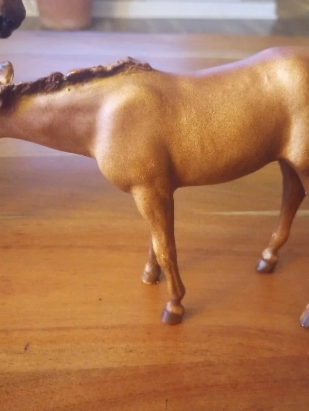 Breyer Vintage CHALKY  Thoroughbred Mare & Suckling Foal